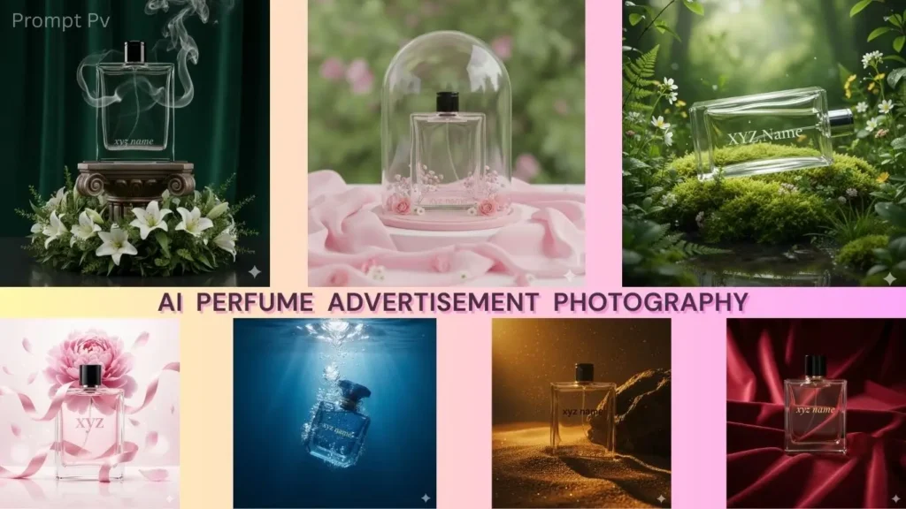 AI Perfume Advertisement Photography2