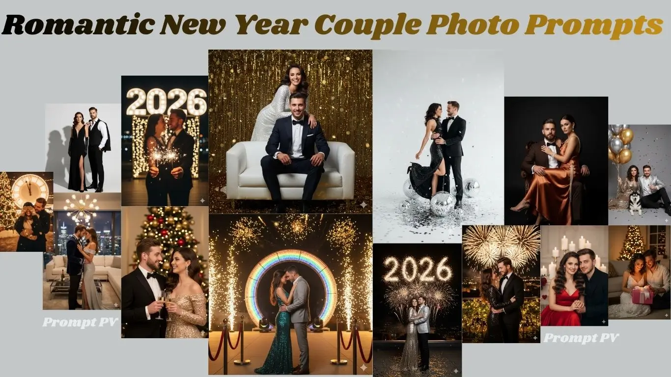 15 Romantic New Year Couple Photo Prompts for 2026