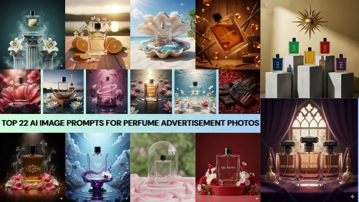 Top 22 AI Image Prompts for Perfume Advertisement Photos 2026 – Ultimate Luxury Guide