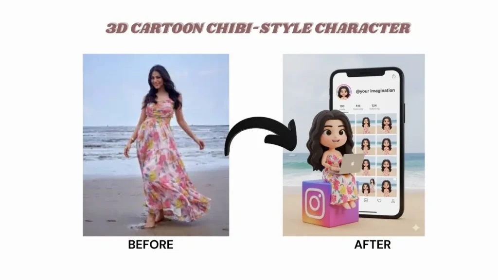 3D CARTOON CHIBI-STYLE CHARACTER