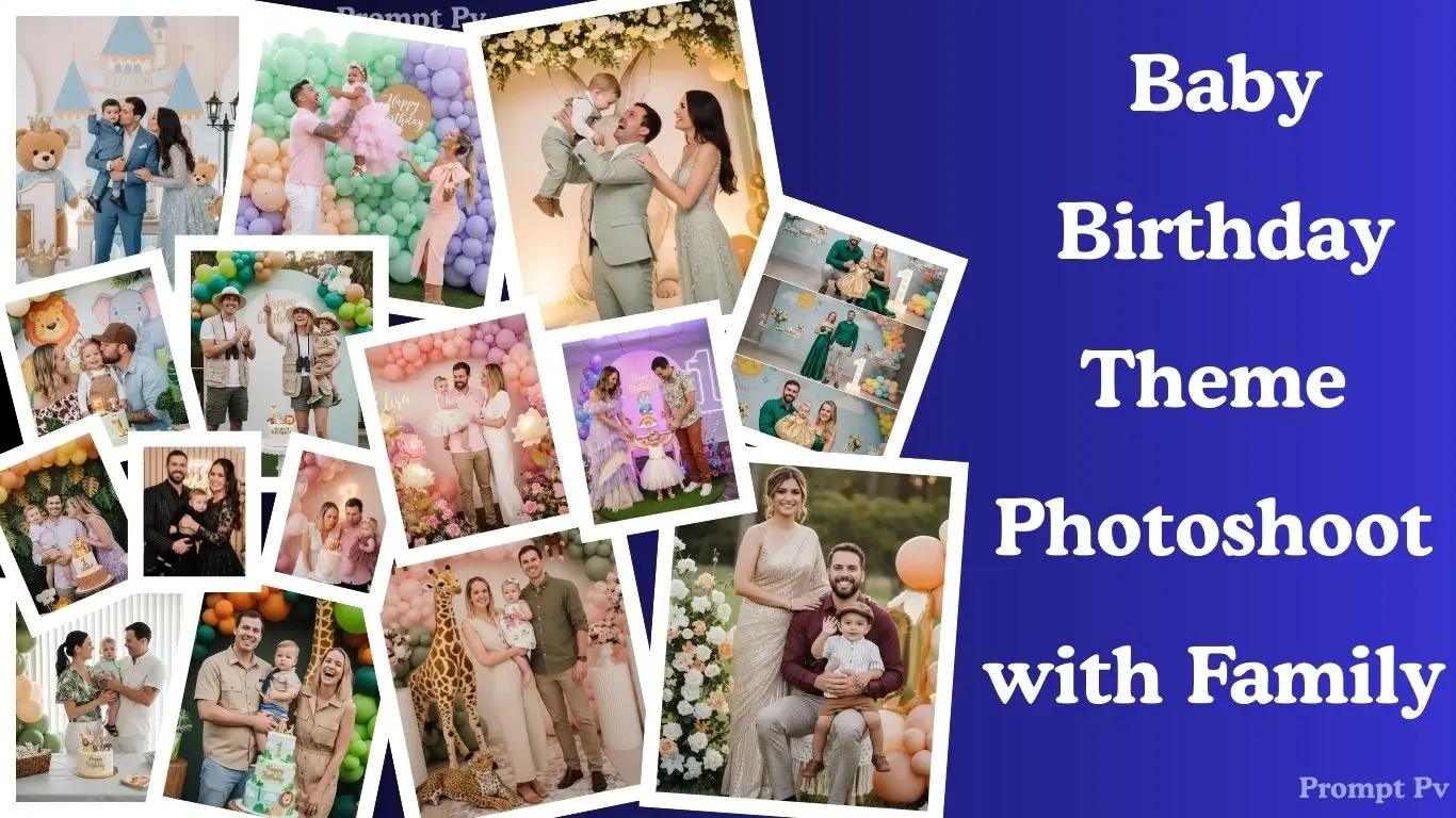Top 15 Stunning Baby Birthday Theme Photoshoot with Family (AI Ideas 2026)