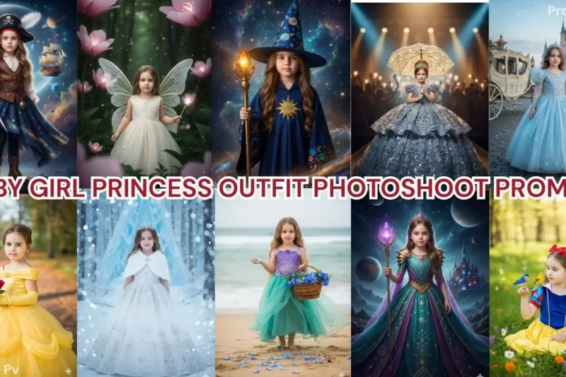 Top 10 Stunning Baby Girl Princess Outfit Photoshoot Prompts (AI Art 2026)