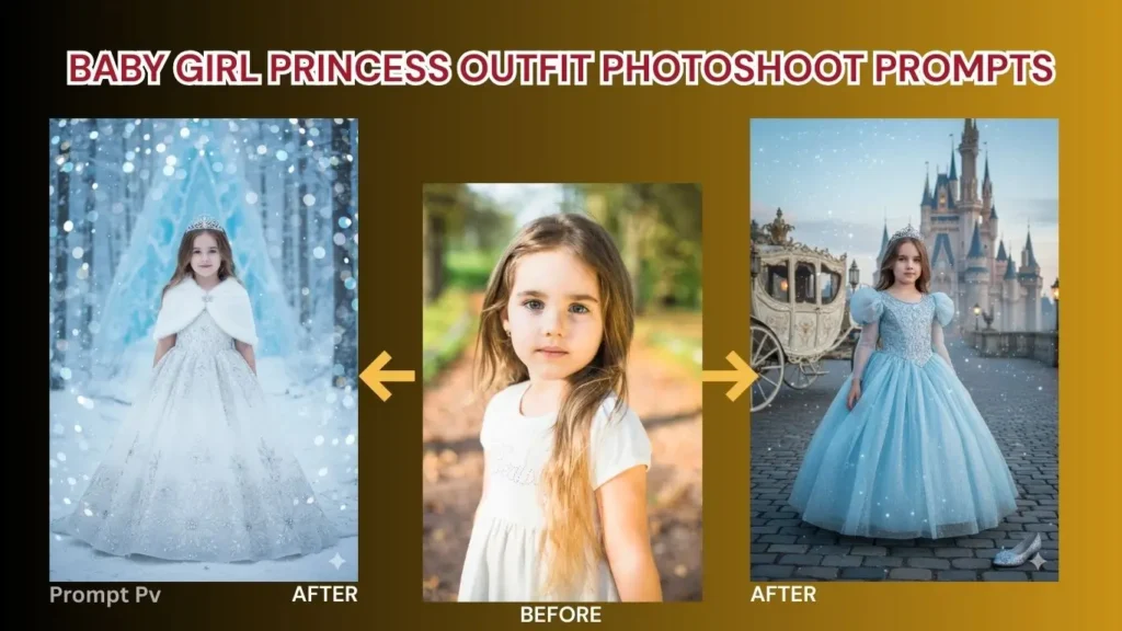 Baby Girl Princess Outfit Photoshoot Prompts (3)