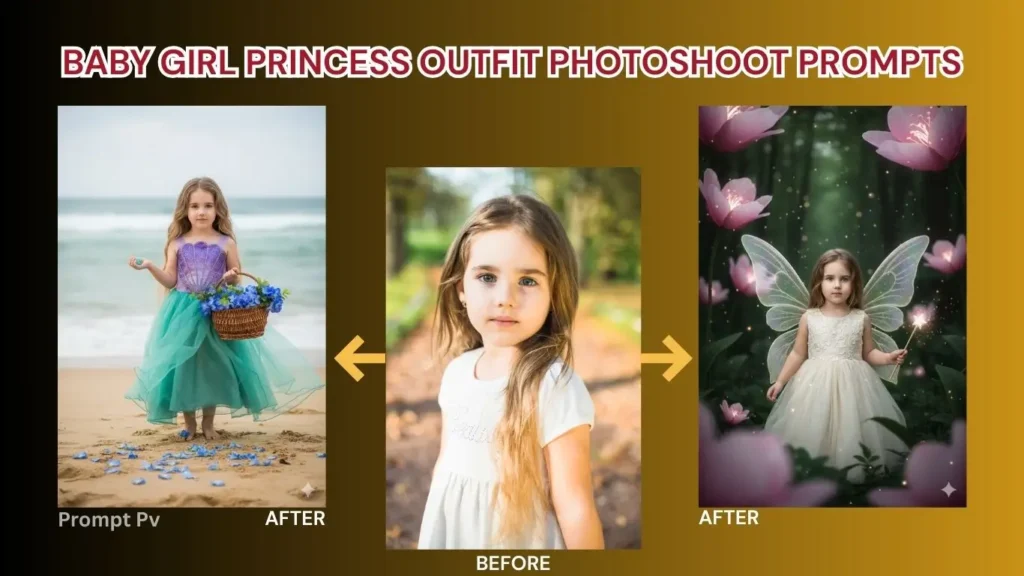 Baby Girl Princess Outfit Photoshoot Prompts (4)
