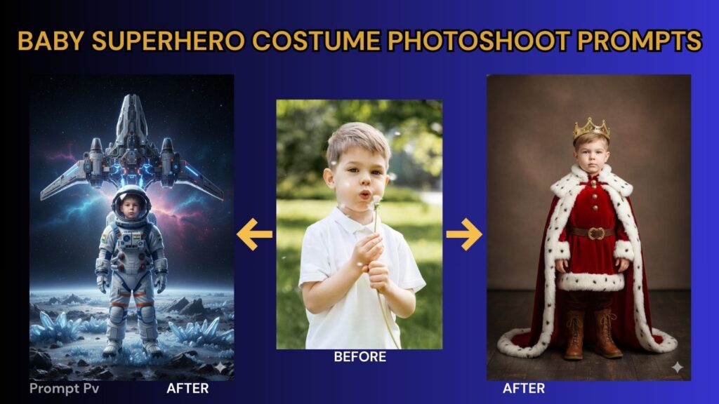 Baby Superhero Costume Photoshoot Prompts5