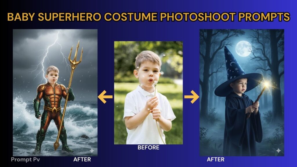 Baby Superhero Costume Photoshoot Prompts6