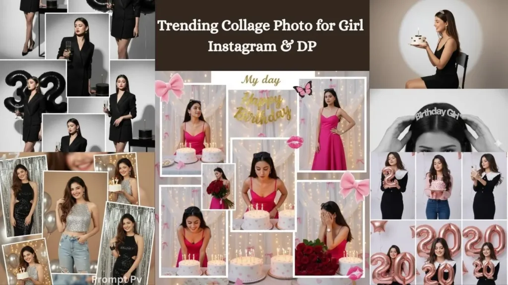 Trending Collage Photo for Girl Instagram & DP1