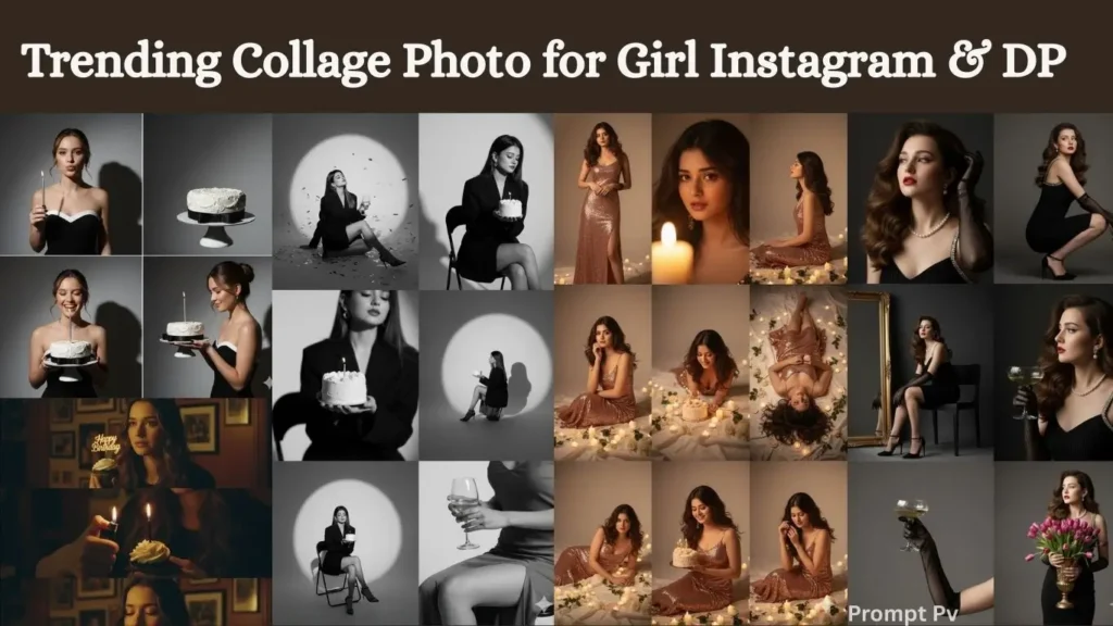 Trending Collage Photo for Girl Instagram & DP3