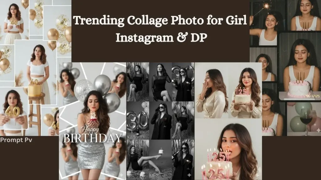 Trending Collage Photo for Girl Instagram & DP4